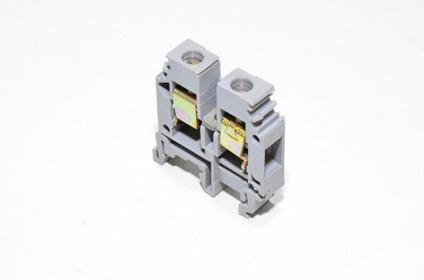 Entrelec M 10/10 5120 1SNA 115 120 R1700 10mm² 1000V 57A gray single-level feed-through terminal block with screw connection